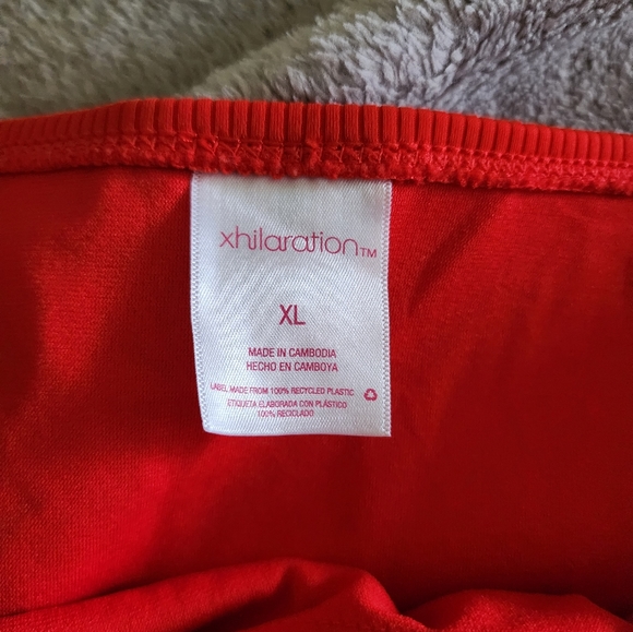 NWOT Women's Ribbed Xhilaration High Waisted Button Bikini Bottoms - Picture 3 of 4